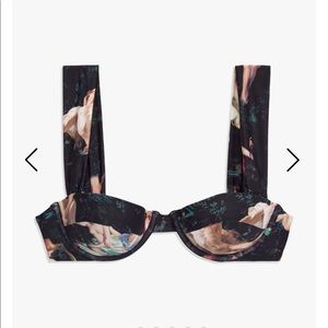 WeWoreWhat Claudia Top Painted Angels Multi Print